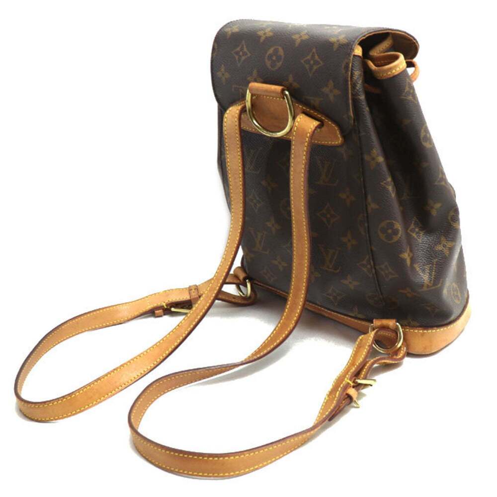LOUIS VUITTON Authentic Brown Monogram Backpack - Picture 2 of 10